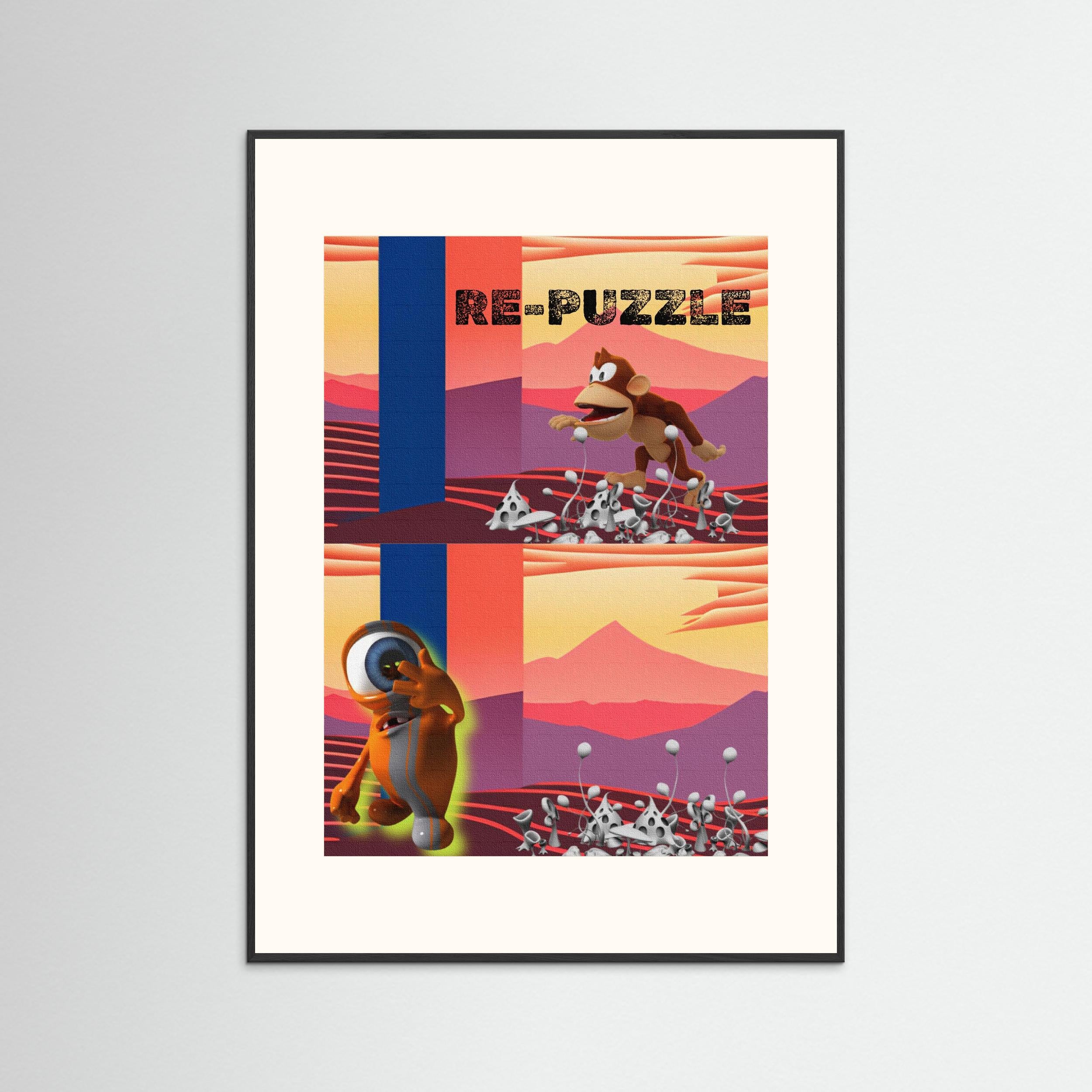 RE-Puzzle - Fine art paper print