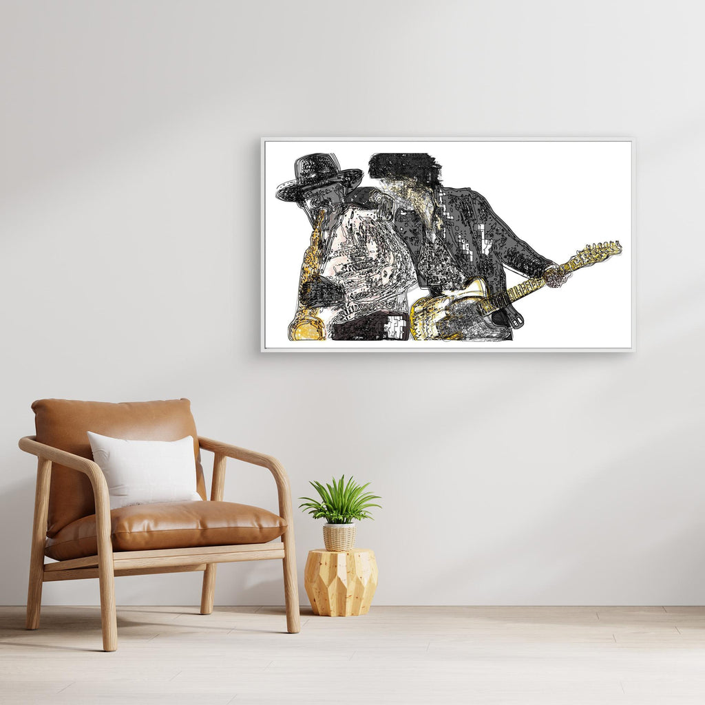 Born to Run (Cover Art / Re- Edit) - Stampa su tela (Canvas)