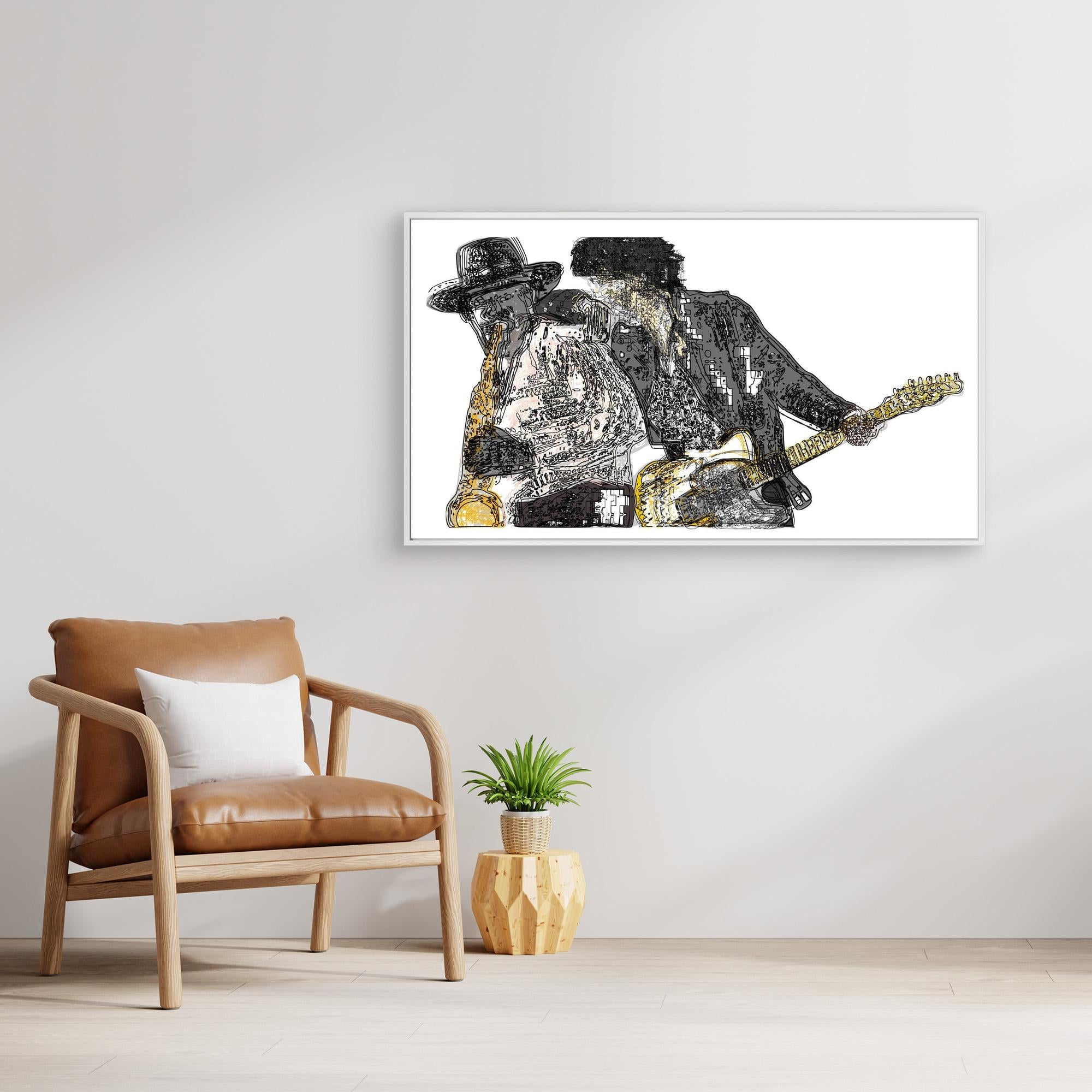 Born to Run (Cover Art / Re- Edit) - Stampa su tela (Canvas)