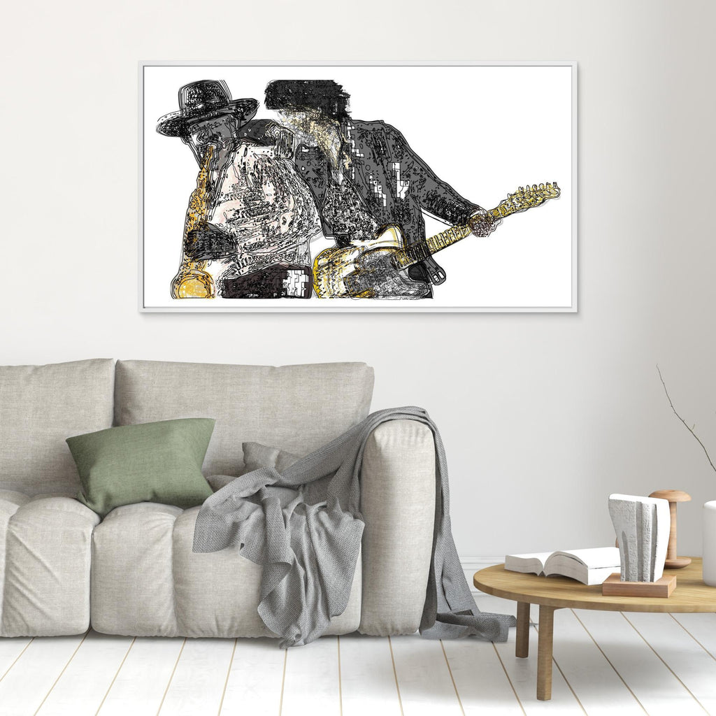 Born to Run (Cover Art / Re- Edit) - Stampa su tela (Canvas)