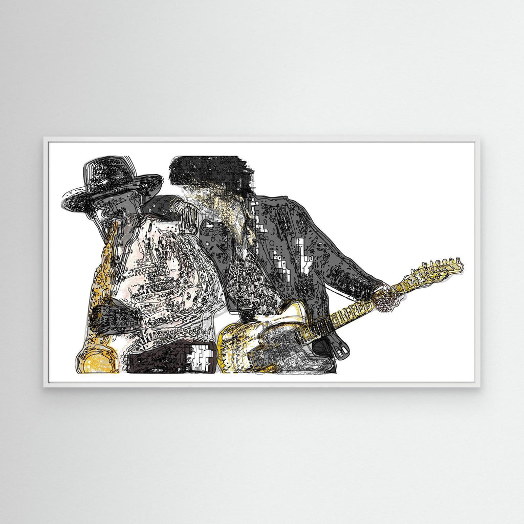 Born to Run (Cover Art / Re- Edit) - Stampa su tela (Canvas)