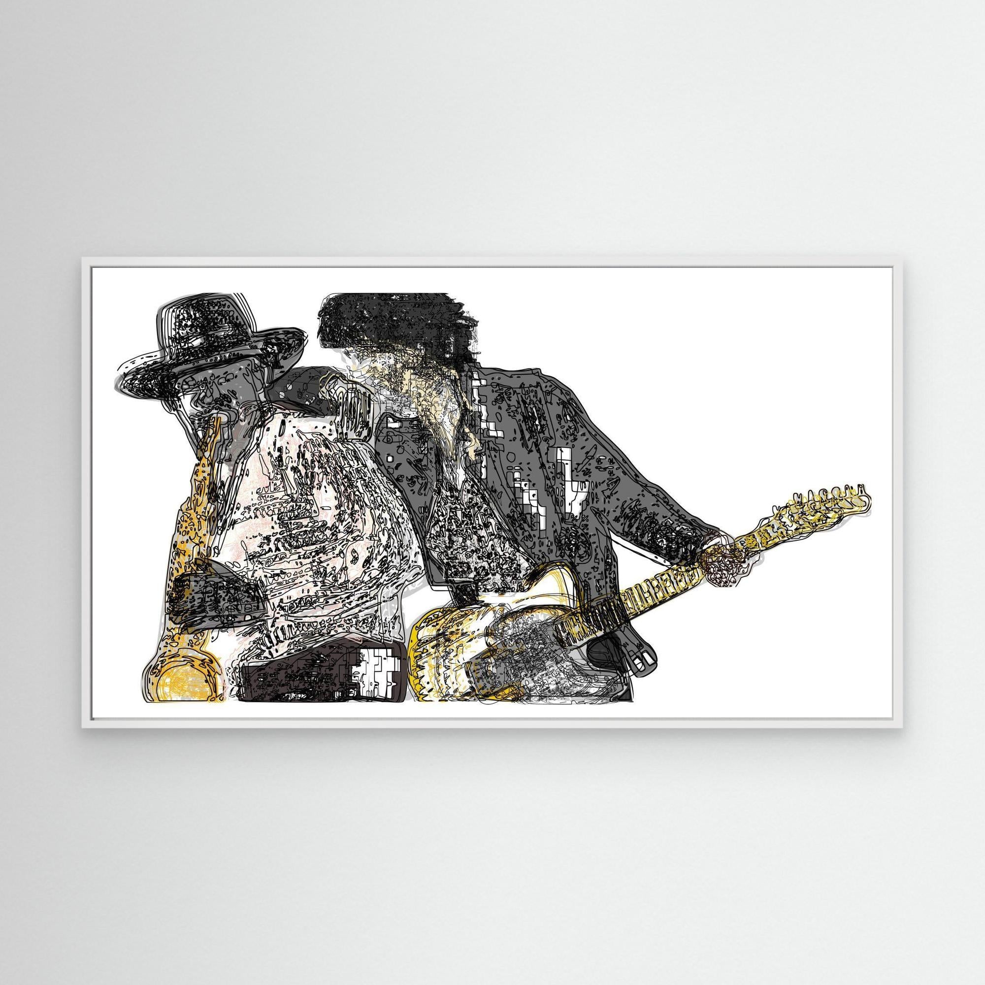 Born to Run (Cover Art / Re- Edit) - Stampa su tela (Canvas)