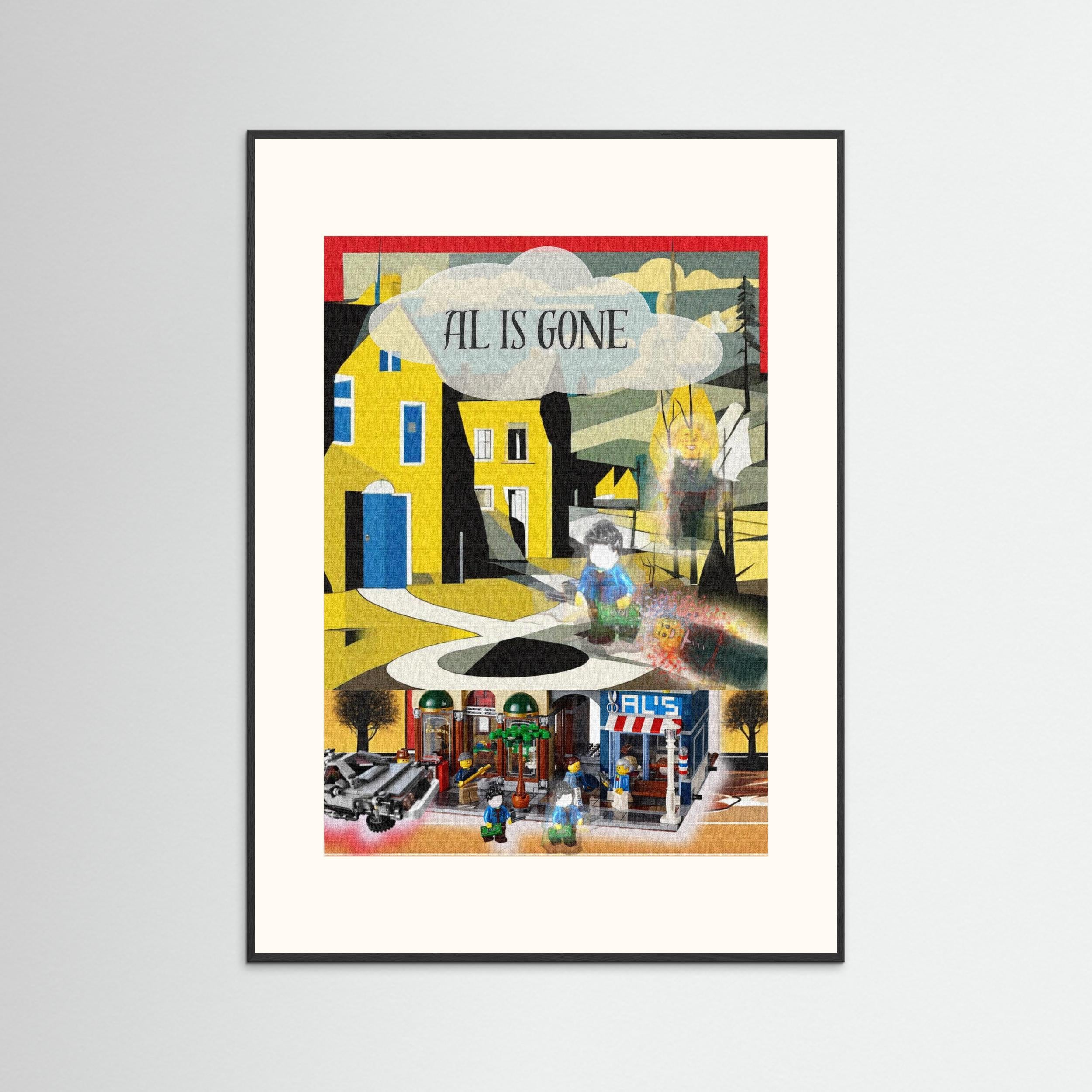 Al is Gone - Fine art paper print