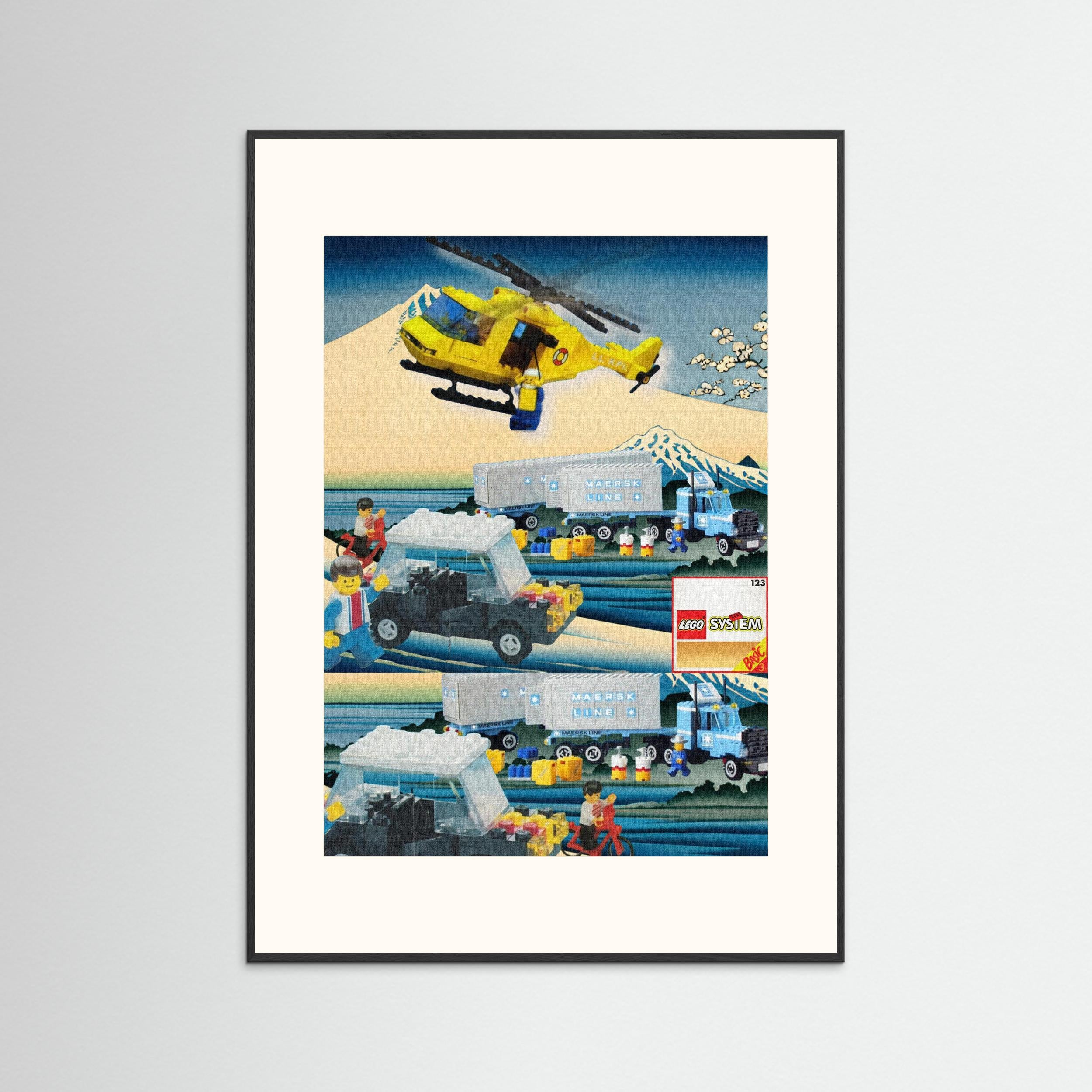 Lego Vintage - Fine art paper print
